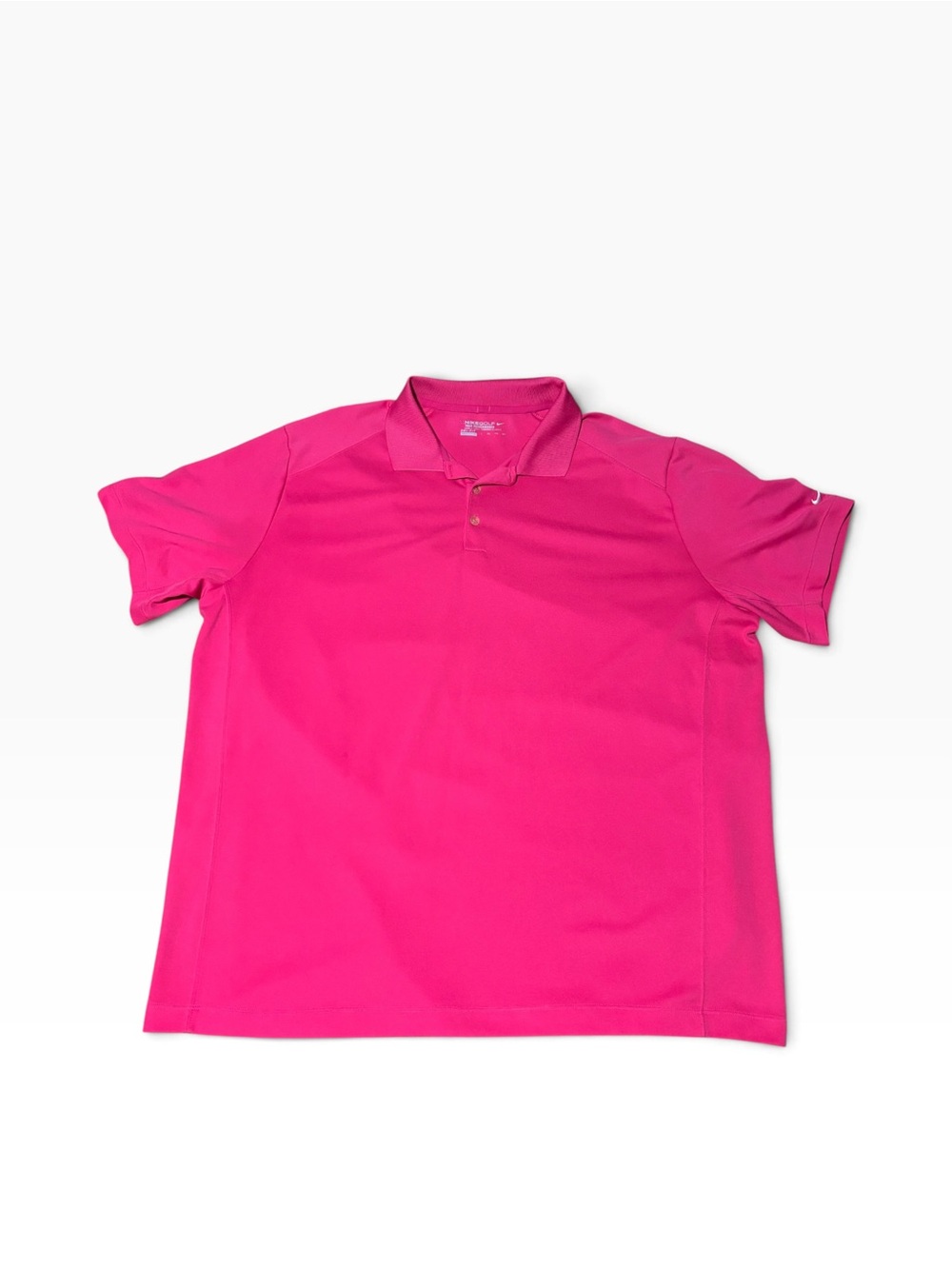 Nike Men's Polo Shirt - Bright Pink